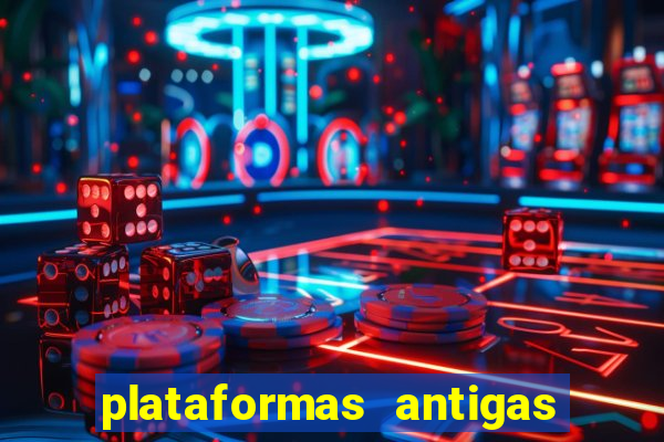 plataformas antigas de jogos